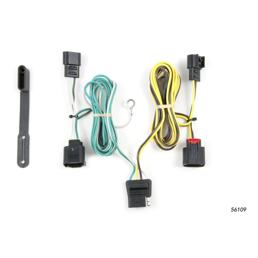Vehicle-Side Custom 4-Pin Trailer Wiring Harness H91041
