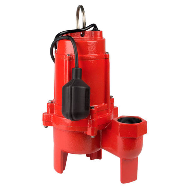 1/2 HP 7200 GPH Cast Iron Sewage Pump with 20 ft Cord Q479