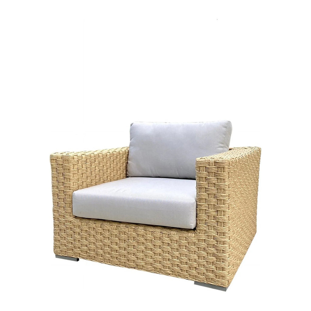 Wicker Club Chair with Cushion Z439393