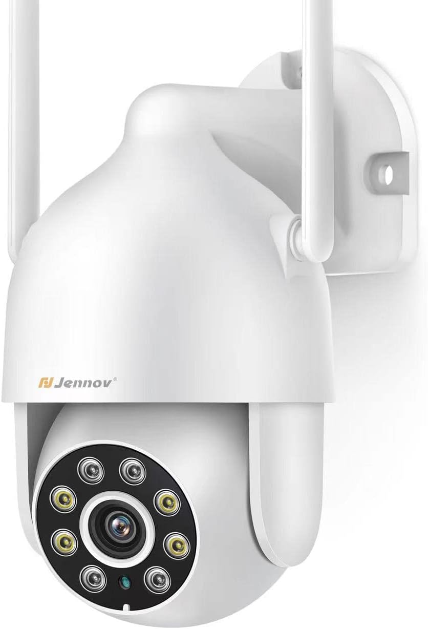 1080P Wireless PTZ Security Camera with Night Vision and Motion Detection O357