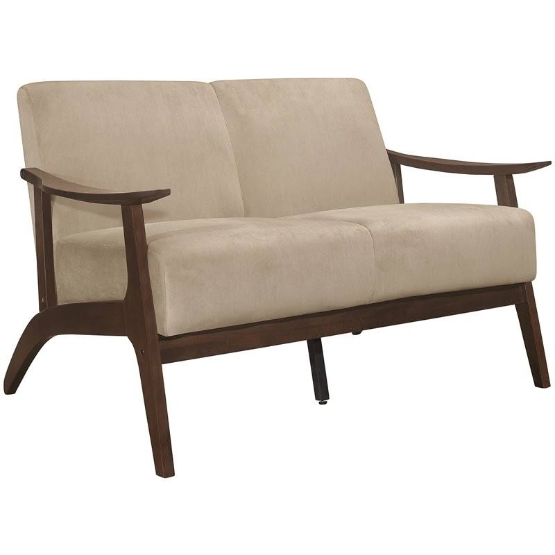 Light Brown Loveseat N962699