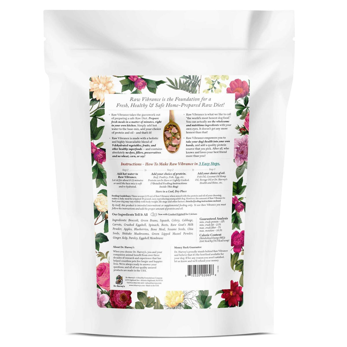 Raw Vibrance Dog Food K239