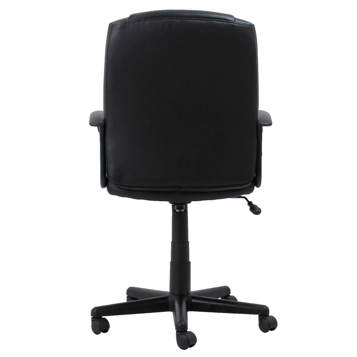 Black Bonded Leather Mid Back Executive Chair M939