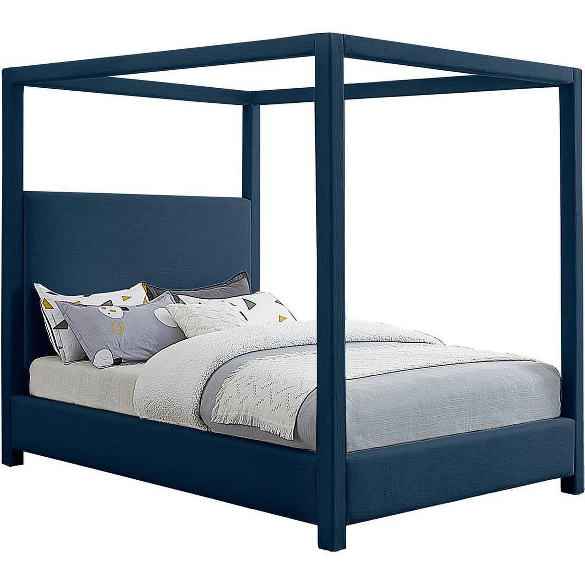 Navy King Bed R1671