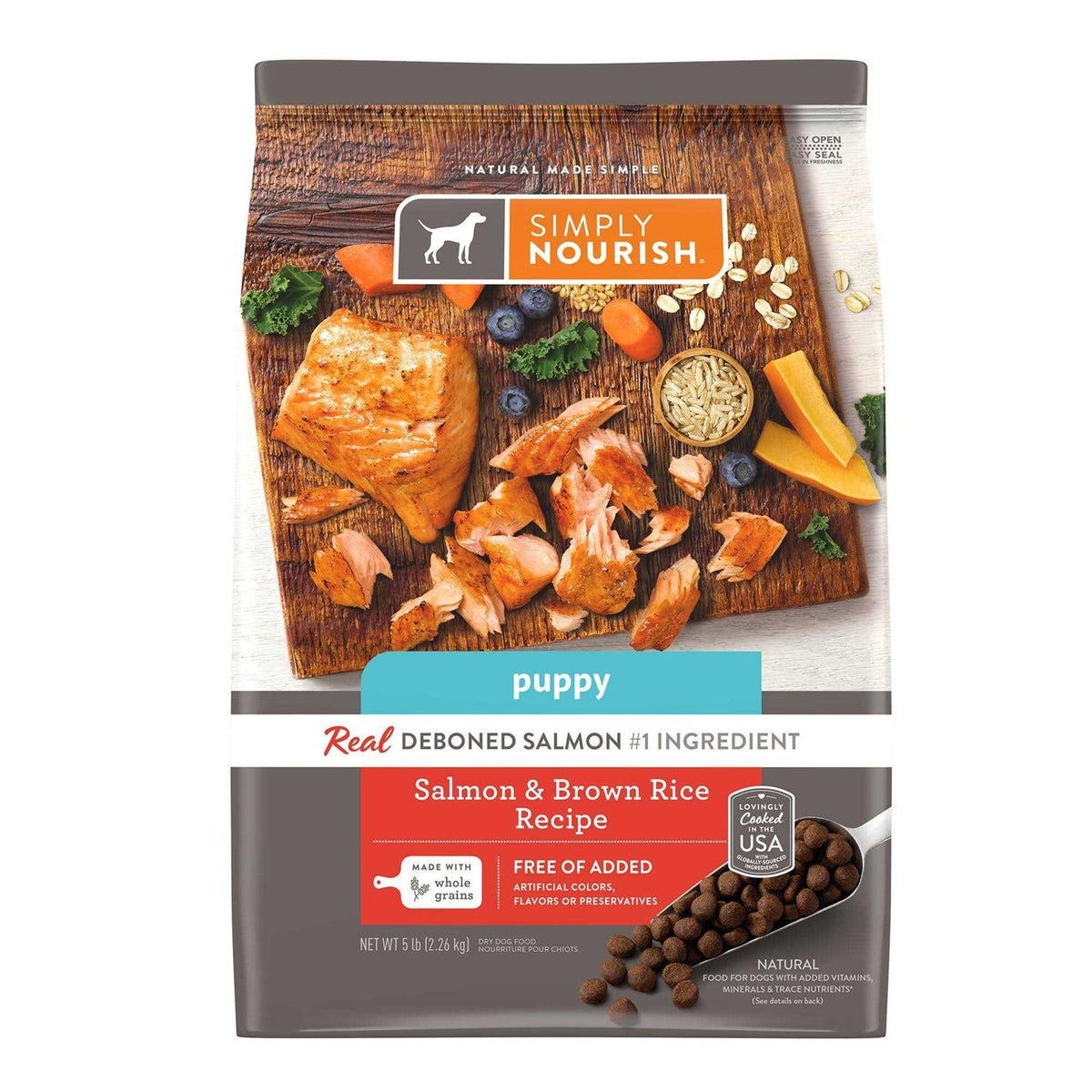 Salmon Dry Puppy Food O641173