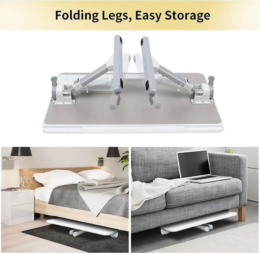 Adjustable Lap Desk with LED Light and Drawer M186