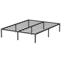 14" Metal Black Platform Bed Frame Full Size H54518