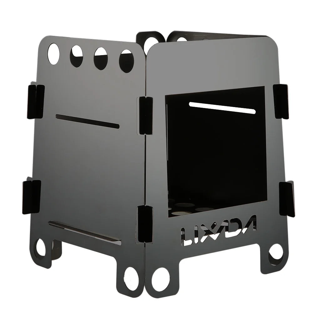Portable Folding Stainless Steel Wood Burning Stove B929