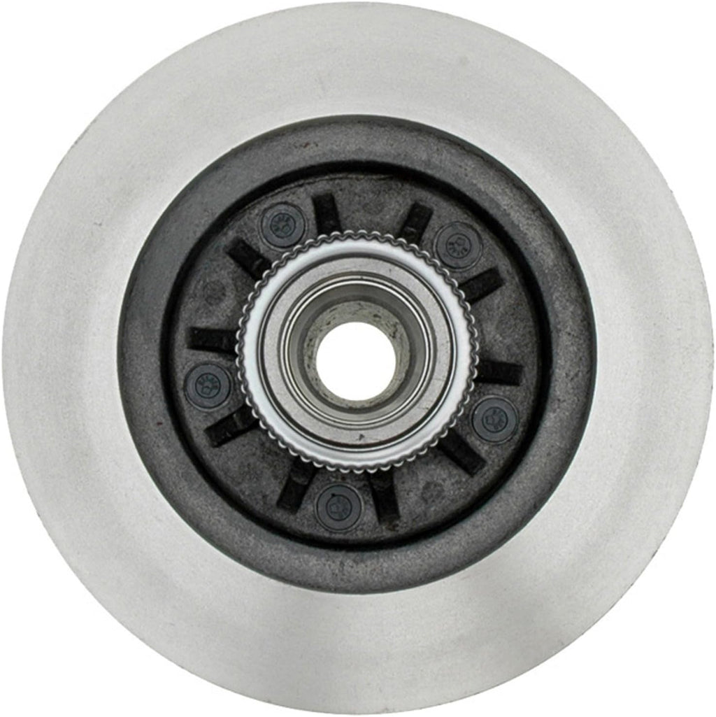 Black Front Disc Brake Rotor and Hub Assembly X298564