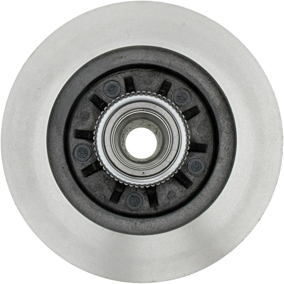 Black Front Disc Brake Rotor and Hub Assembly X298564