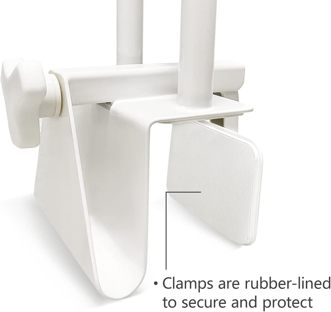White Pack of 2 Bathtub Safety Rail B519589