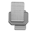 Rattan 13 inch Square Fiberglass Tray C3028