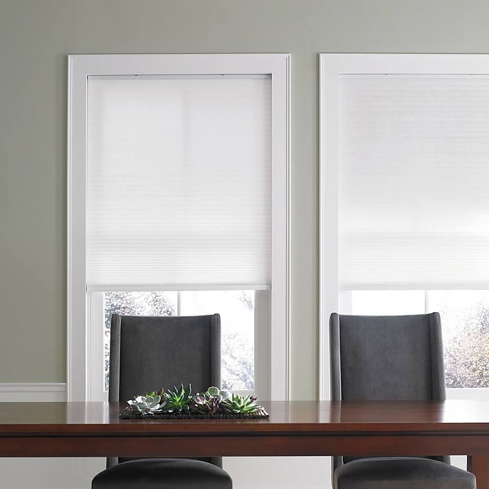 Cordless Cellular Shade in Snow H578