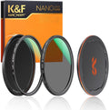 49mm Circular Polarizer & MC UV Filter Kit 2 pcs with Lens Cap R67324