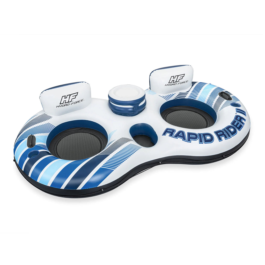 Blue Inflatable Double River Tube C67637