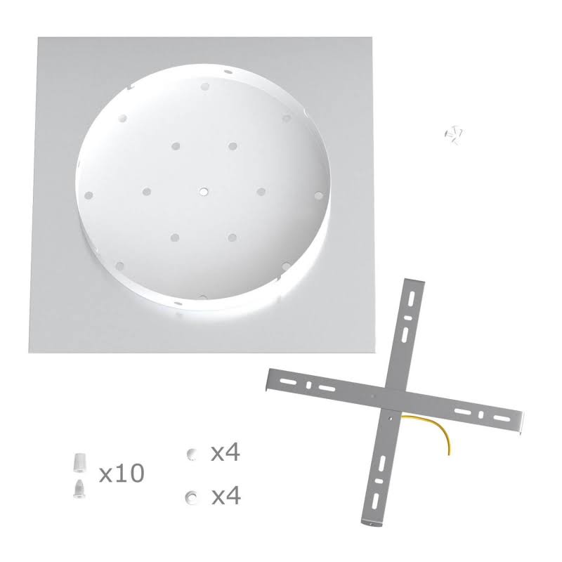 Extra Large Square Ceiling Canopy Kit J30774