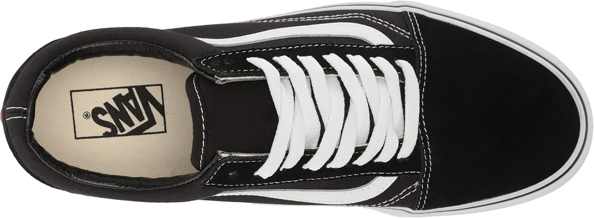 Black/White Suede Canvas Shoes I719