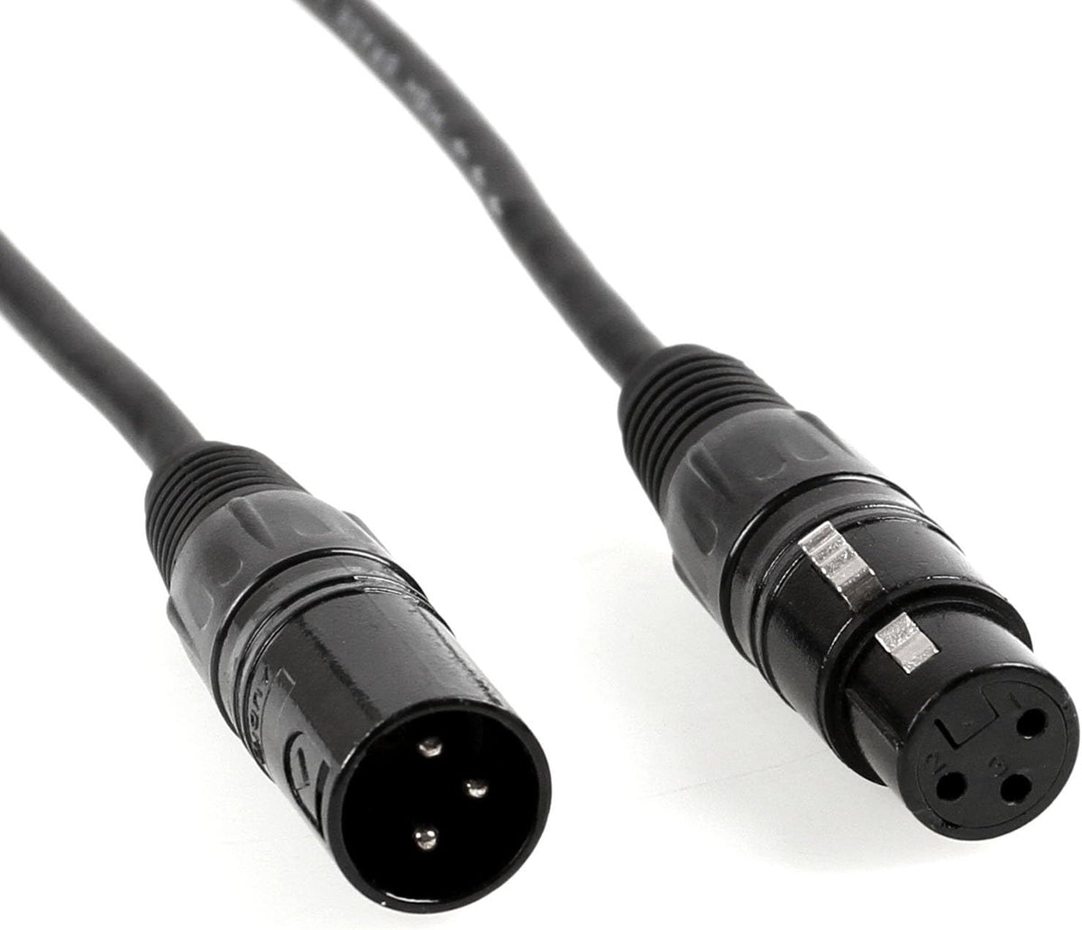 20 Pack 6.5FT 3-Pin DMX Cable Stage Light Wire V1942