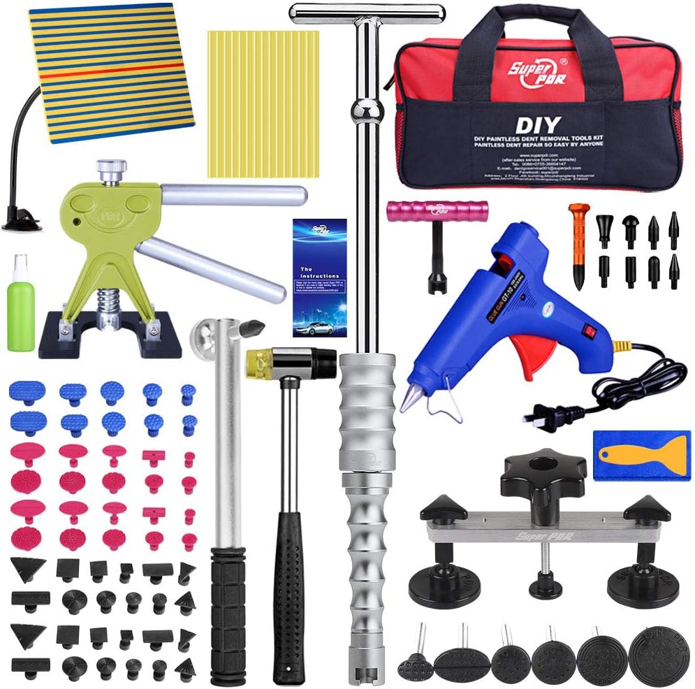 Paintless Dent Repair Kit with Storage Bag F741