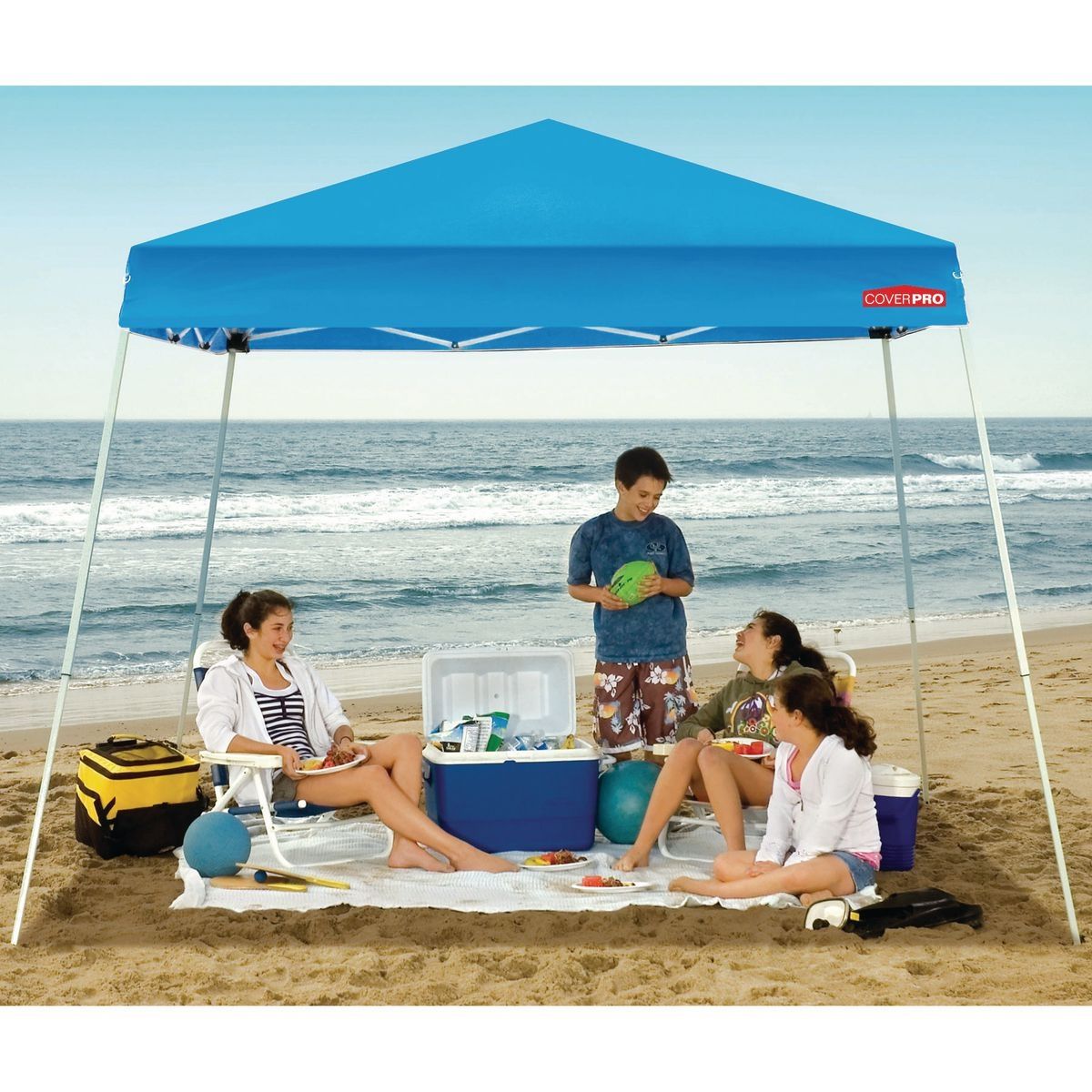 10 ft. x 10 ft. Slant-Leg Pop-Up Canopy E62880