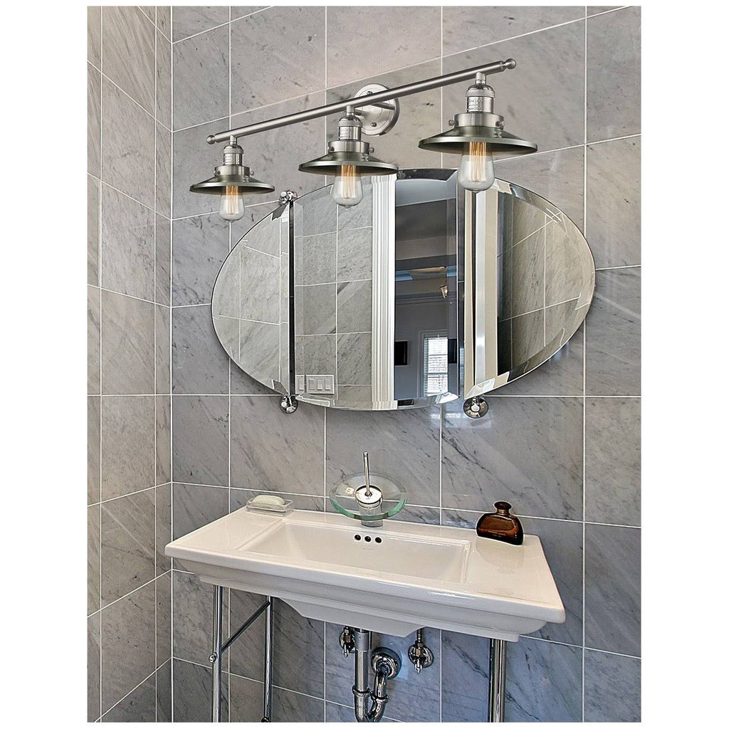 1 Light LED Sconce (Brushed Satin Nickel) X9226