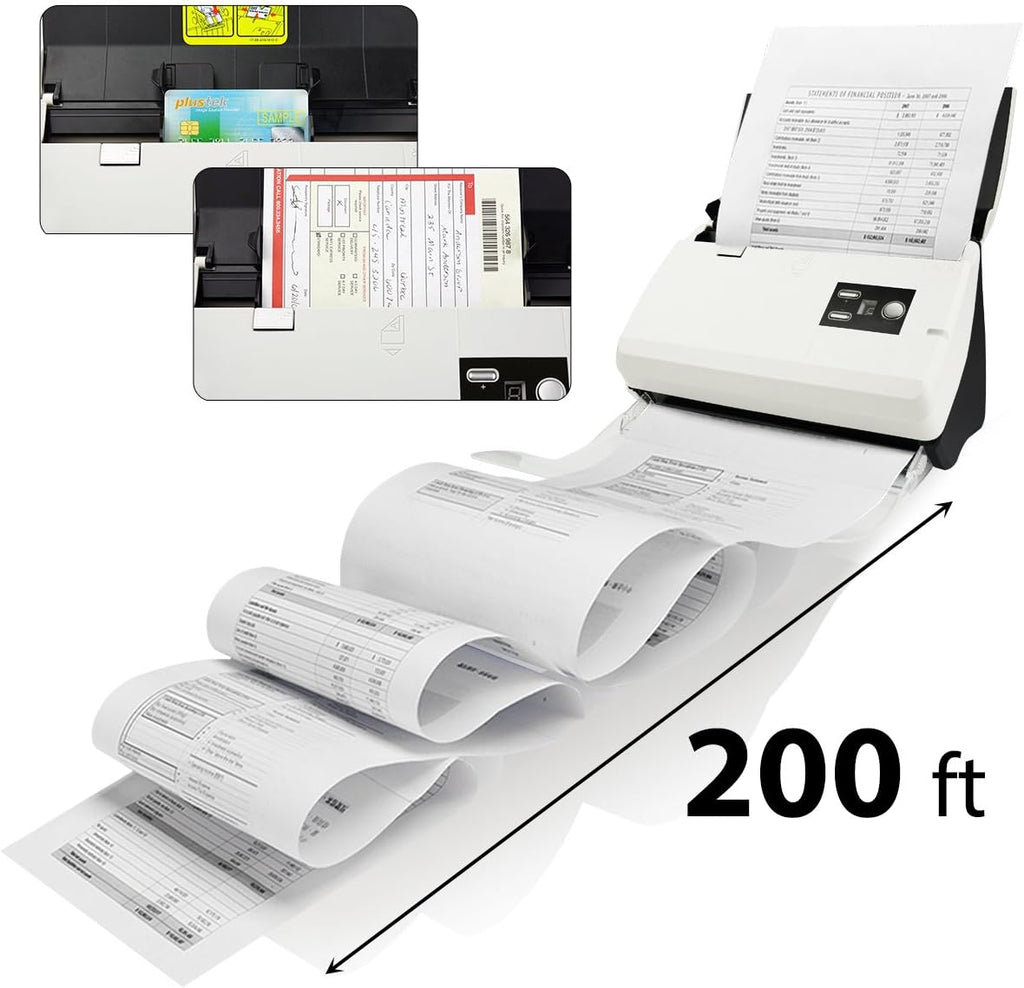 Duplex Document Scanner with 50 Sheet Auto Document Feeder U713
