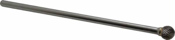 1/2x22 Cut Diam Carbide Double Cut Ball Burr Z651180