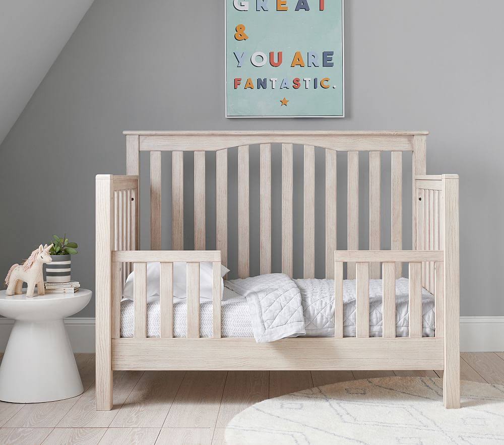 4-in-1 Toddler Bed Conversion Kit, Simply White V8783