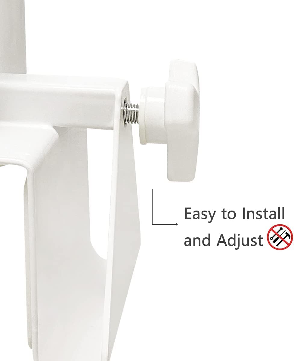 White Pack of 2 Bathtub Safety Rail B519589