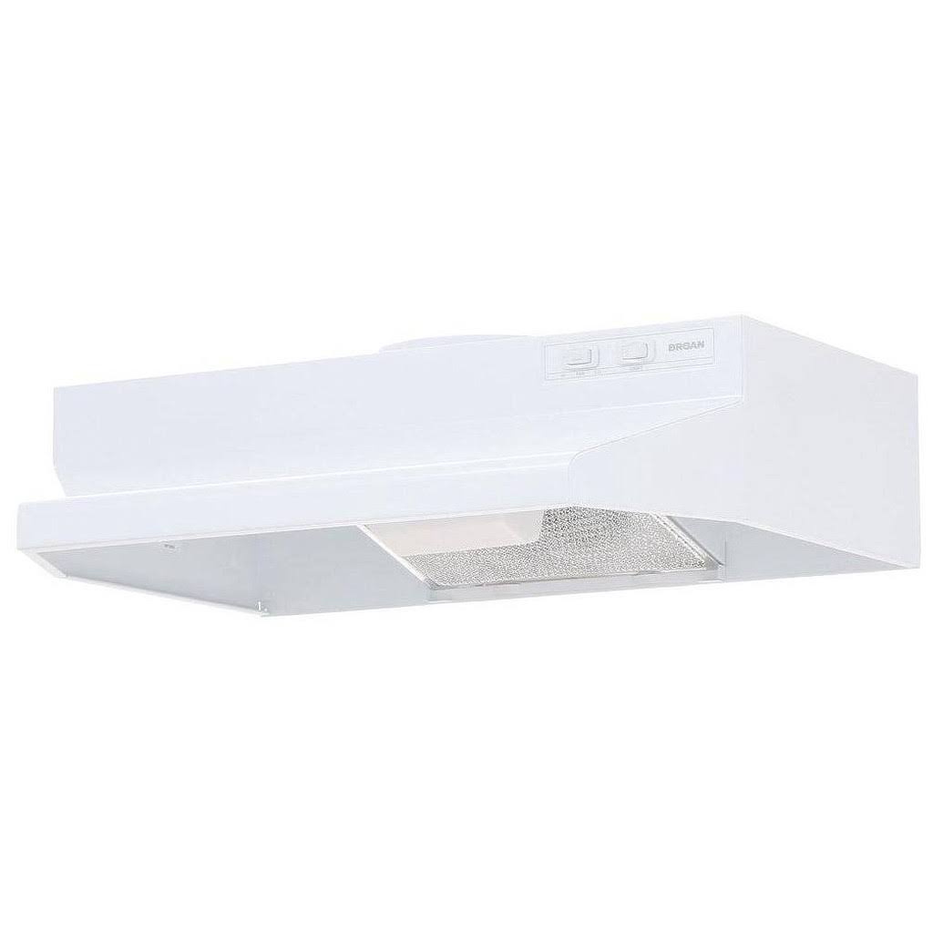 White 24-Inch Under Cabinet Range Hood U4518