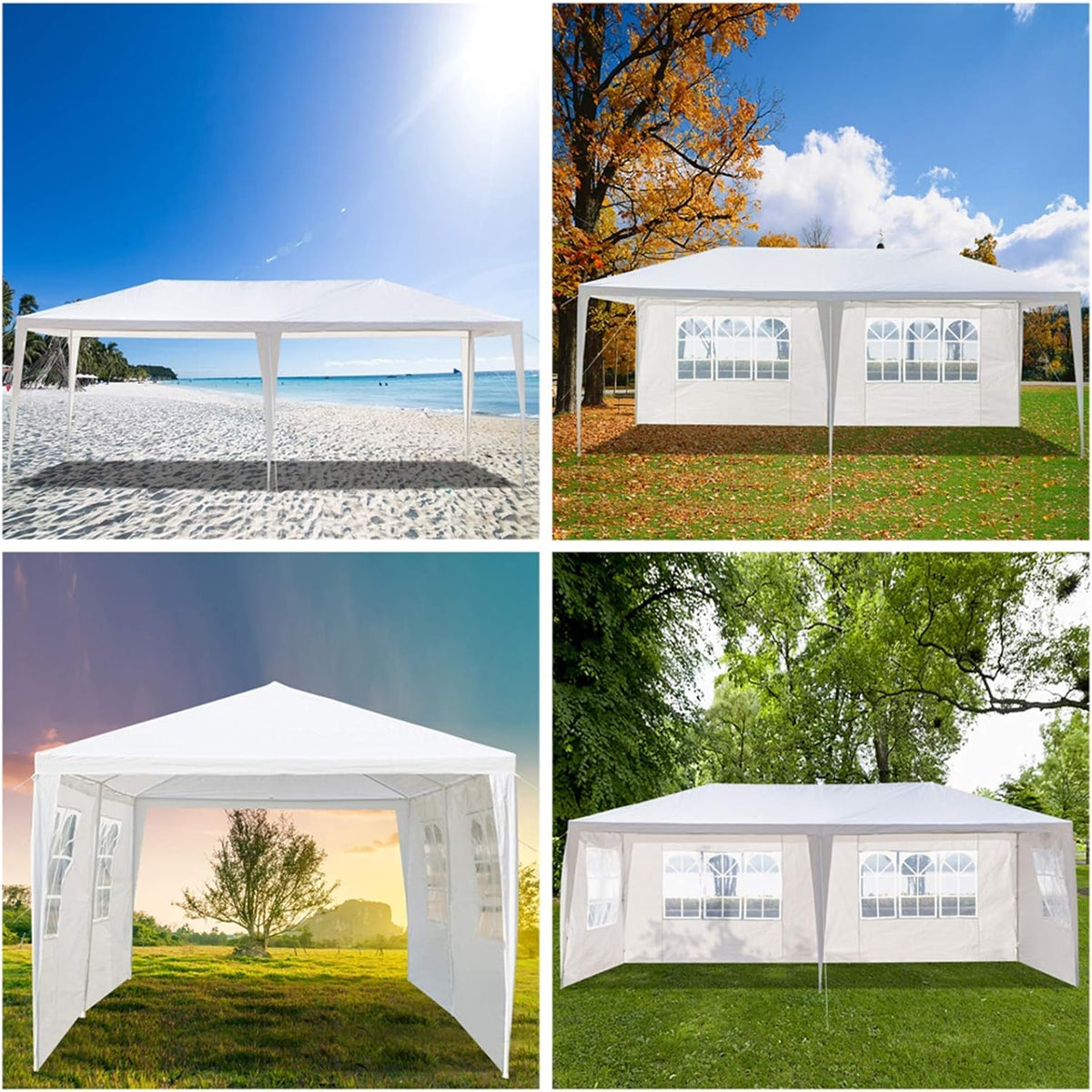 10'x20' Outdoor Canopy Tent with Sidewalls S45109