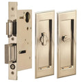Polished Nickel Privacy Pocket Door Lock O5242