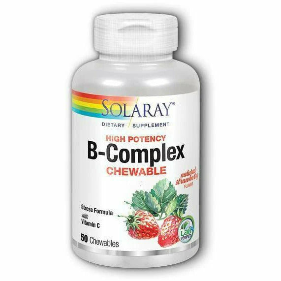 High Potency B-Complex Strawberry 50 Chews Q9520