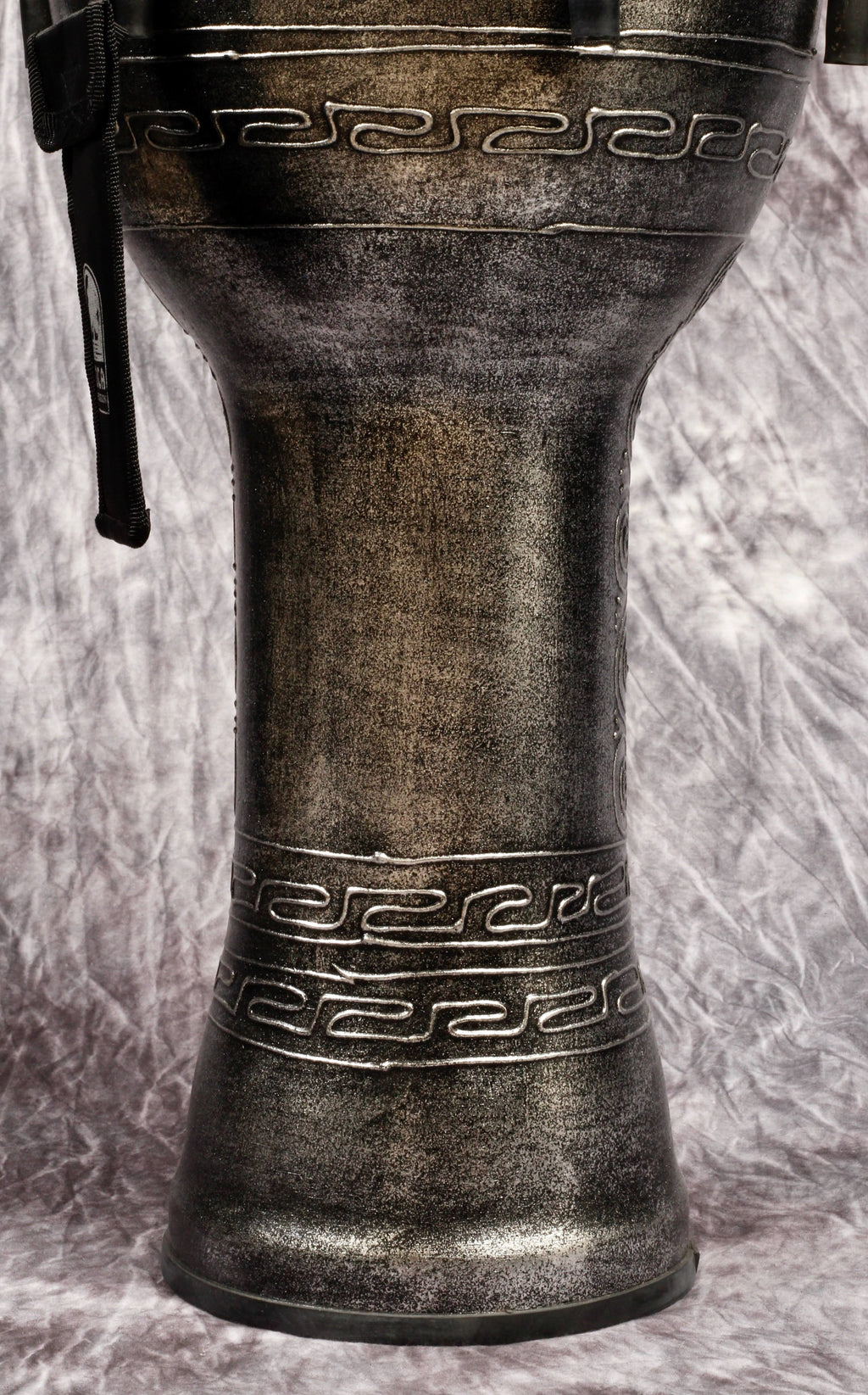 Antique Silver Djembe F8743