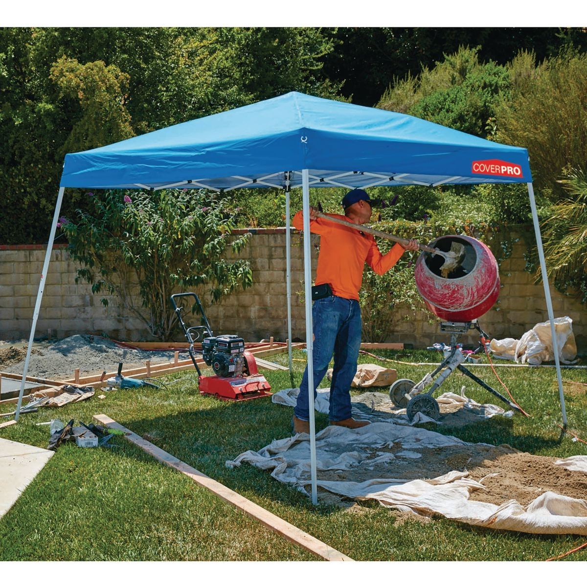 10 ft. x 10 ft. Slant-Leg Pop-Up Canopy E62880