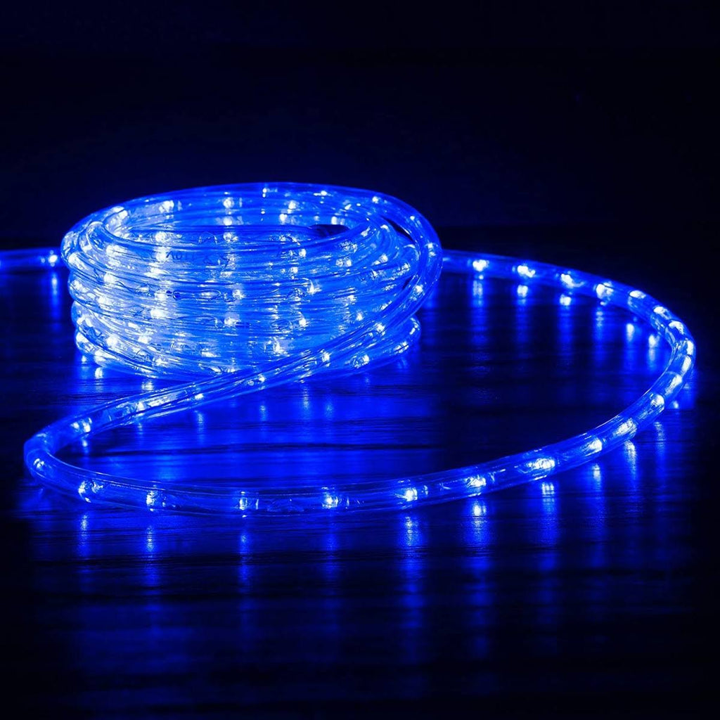 100 ft White Wire Christmas Rope Lights R8467