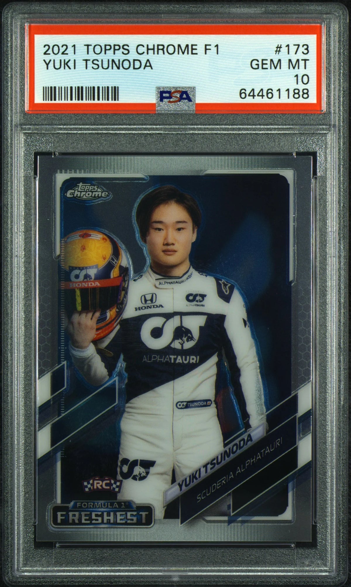 Formula 1 Rookie Card #173 PSA 10 U273