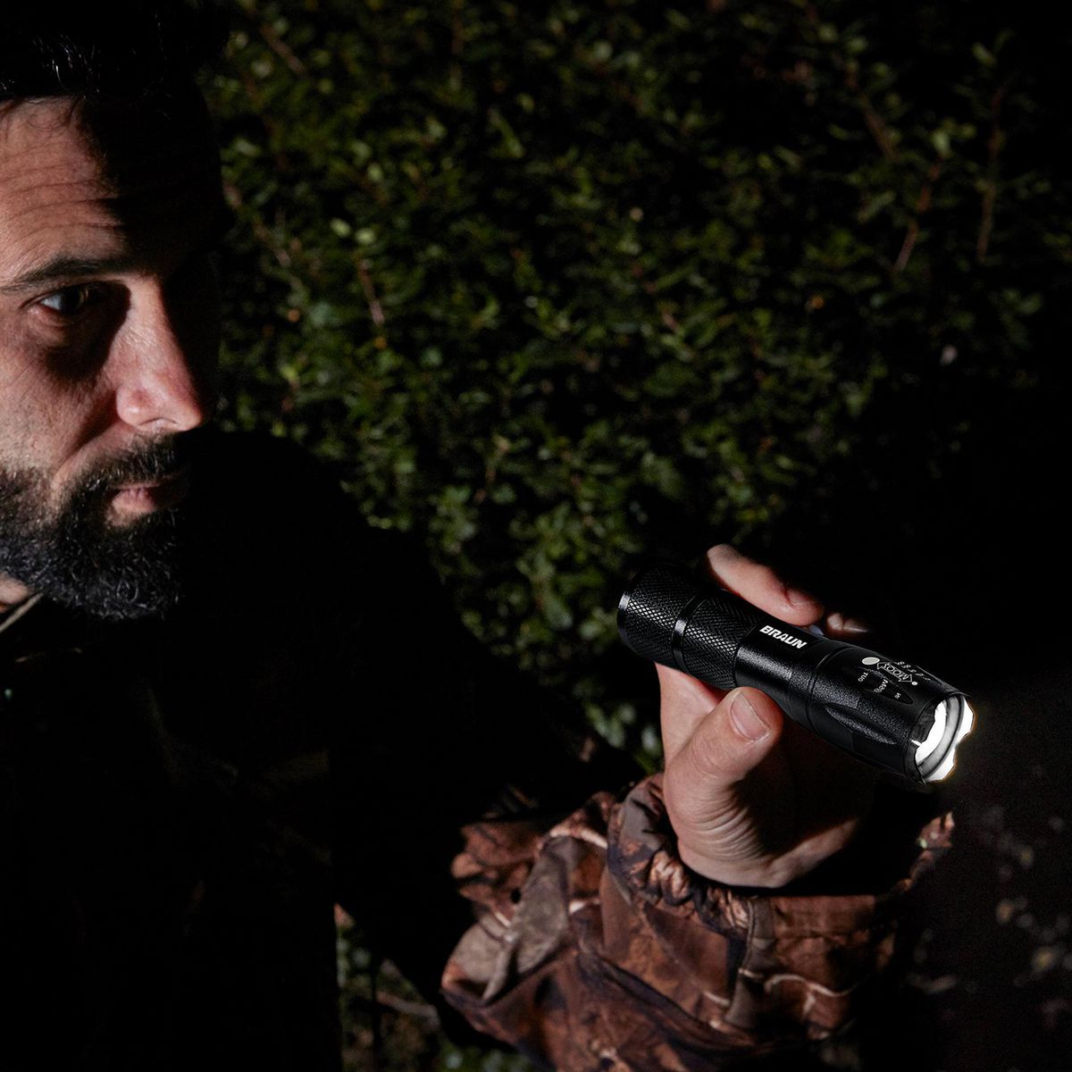 800 Lumen Tactical LED Flashlight H270