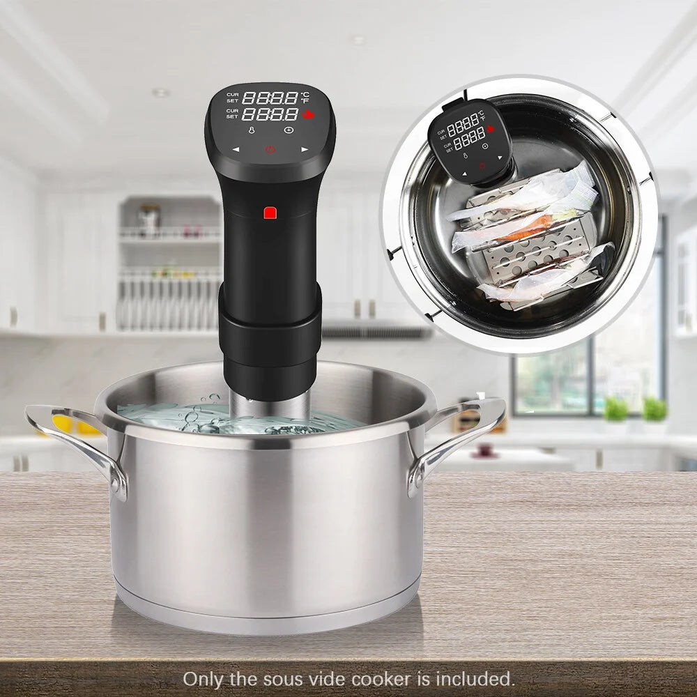 1100W Sous Vide Cooker Waterproof with Temperature Time Control Display F42136