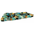 Rectangular Tufted Outdoor Wicker Settee Bench Cushion O3110