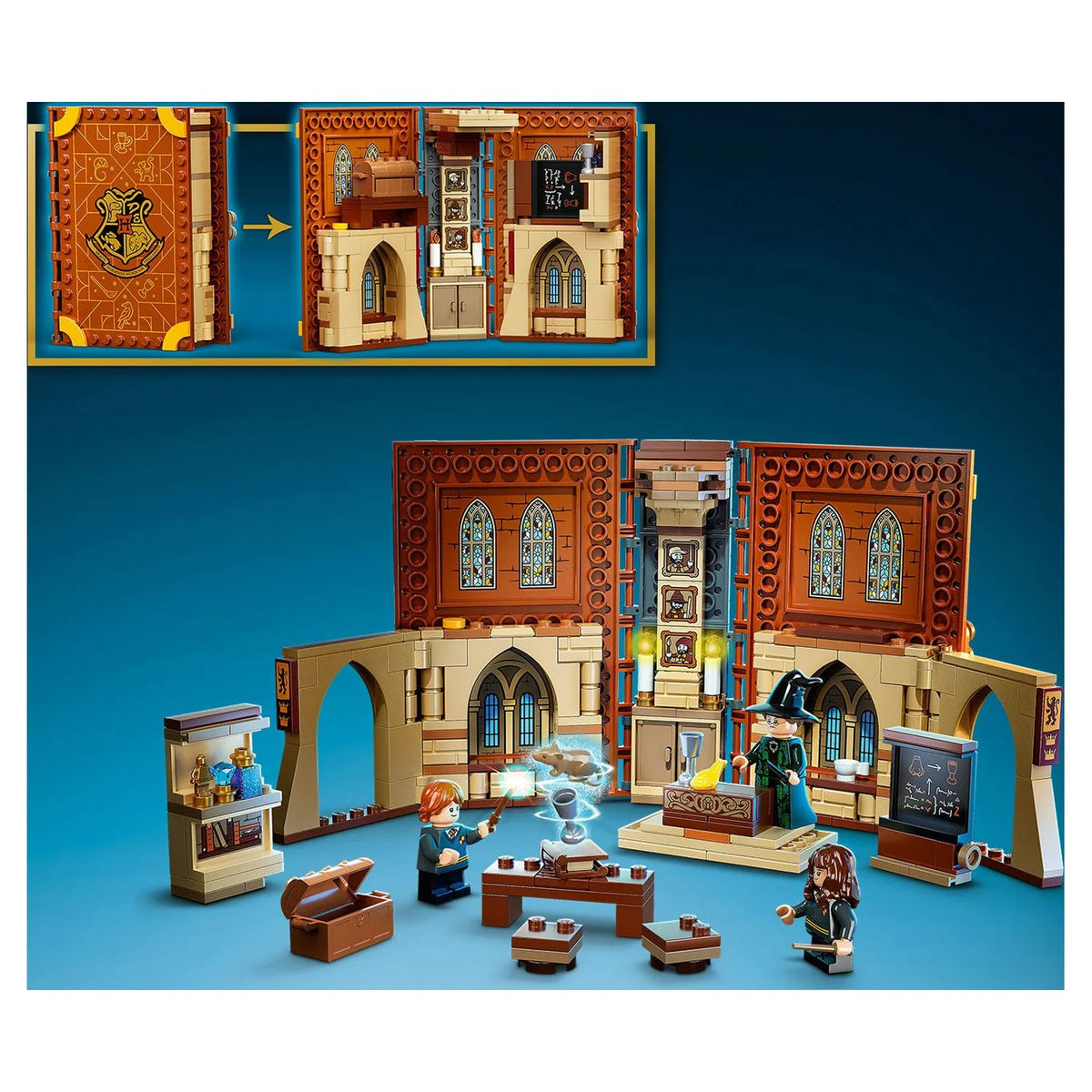 LEGO Harry Potter Hogwarts Moment Transfiguration Class Collectible Playset (240 Pieces) I5132