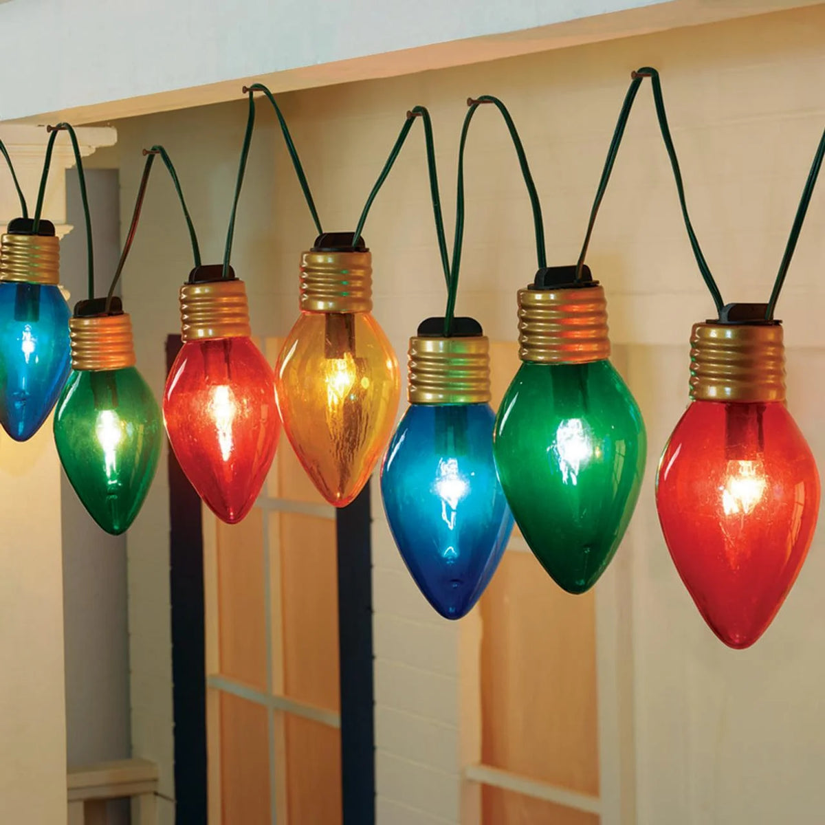 8-Count Multi-Color C7 Christmas String Lights, 10.5 ft Q417457