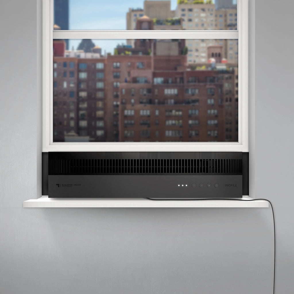 6.5 Tall Window Fan, 3 Speed, Black X18446